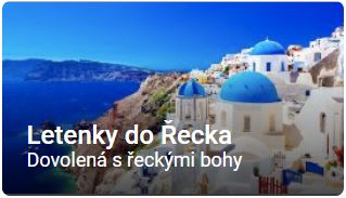 Letenky do Řecka